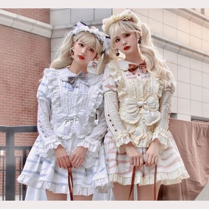 Tiger Print Cake Sweet Lolita Dress OP by Alice Girl (AGL30)